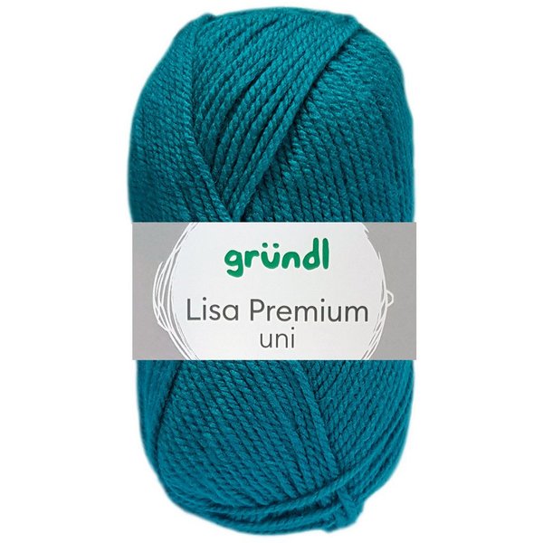 Gründl 50 Gramm Gründl Lisa Premium Uni Bastelgarn