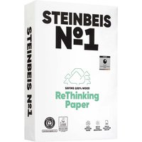 500 Blatt Steinbeis Recycling Kopierpapier "No.1, ClassicWhite", DIN A4