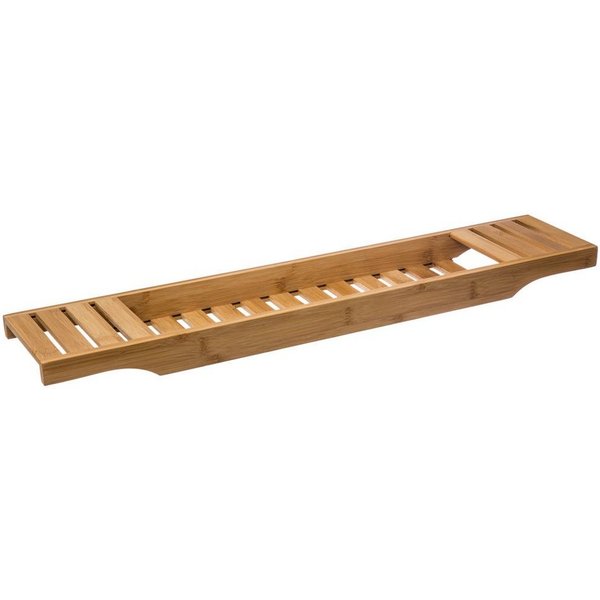 5five Simply Smart Badewannenablage Badewannenbrett, Badablage, 70 x 15 cm, Bambusholz