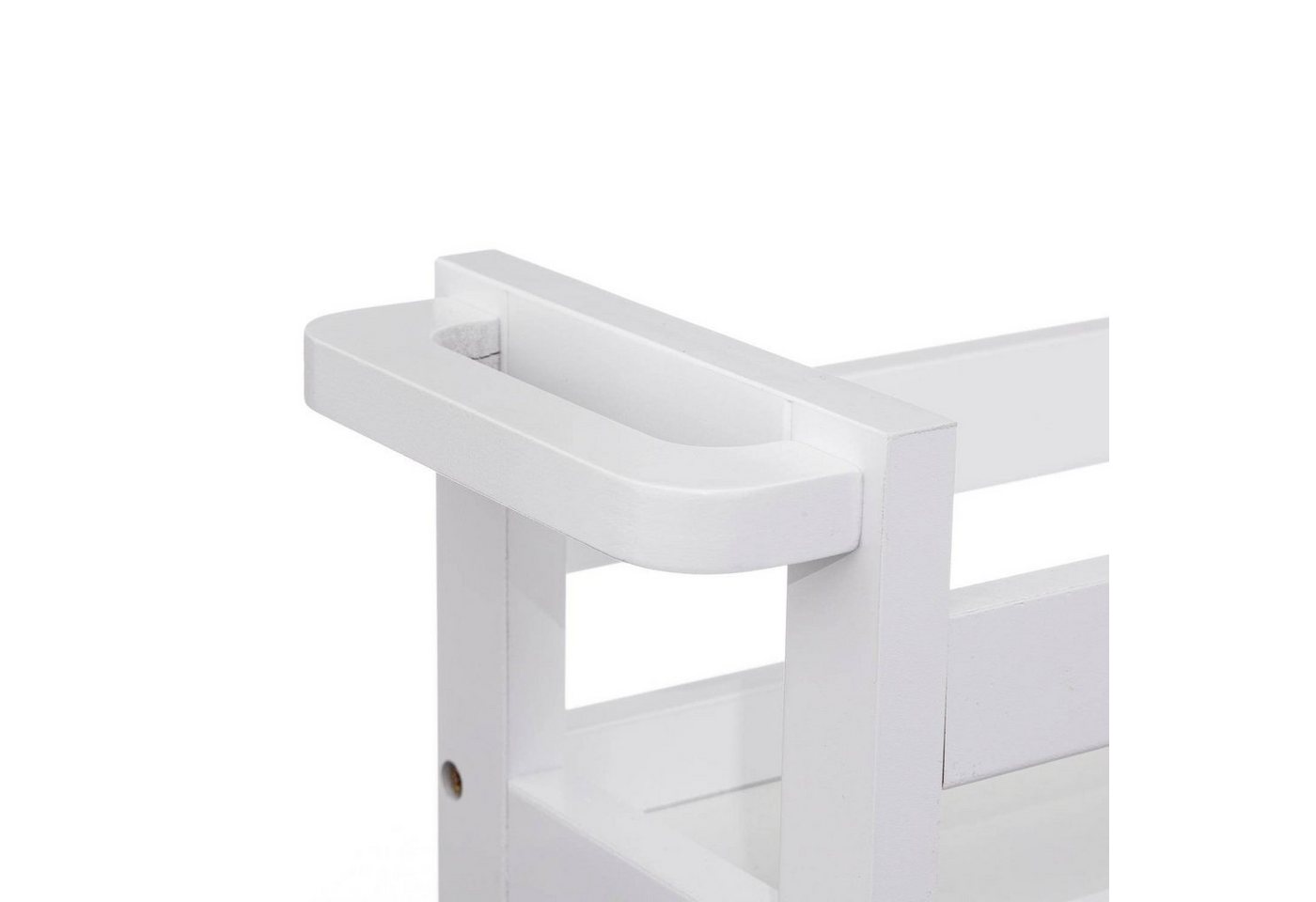 5five Simply Smart Badregal Badregal auf Rollen, sehr schmal, 3 Ablagen, 15 cm breit – Bild 3 von 3