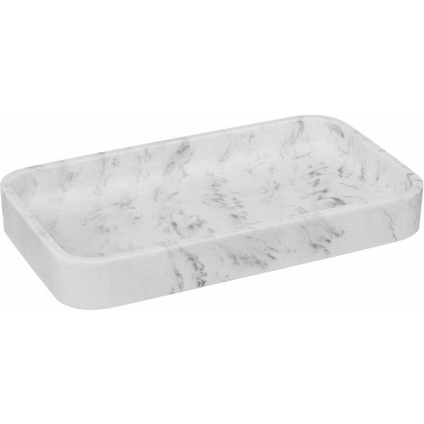 5five Simply Smart Tablett Lea Marmor-Optik, 19 x 11.3 cm, Polyresin