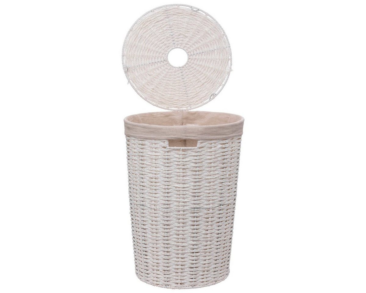 5five Simply Smart Wäschekorb Wäschekorb, rund, 40 L – Bild 2 von 5