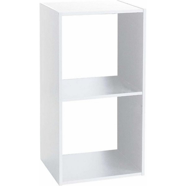 5five Simply Smart Wandregal Dekoregal, weiß, 2 Fächer, Höhe 67,6 cm