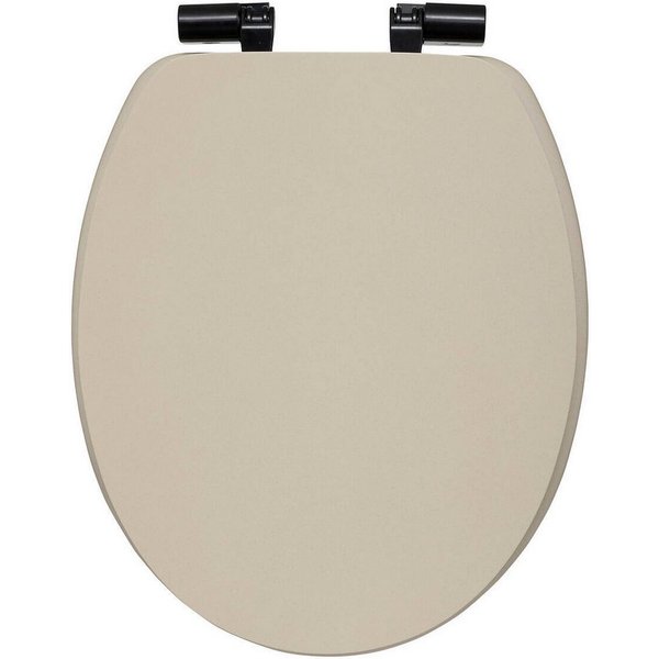 5five Simply Smart WC-Sitz Leise schließender Toilettensitz ONYX, 37,5 x 49,9 x 5,2 cm