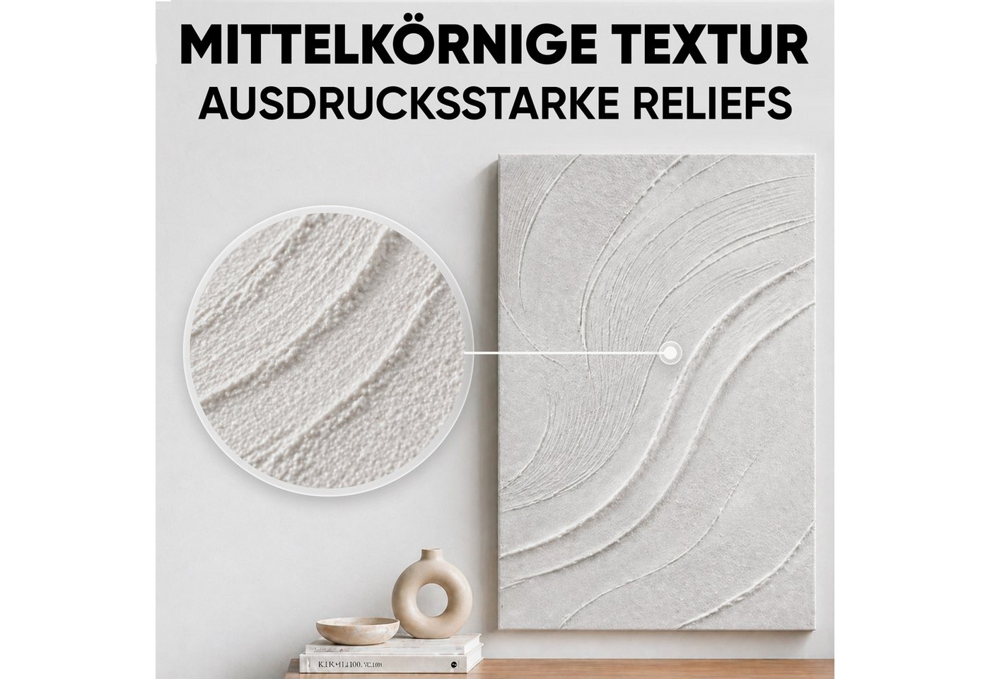 7 Artists Malpaste Texture Strukturpaste Fein für Acrylmalerei, Strukturpaste Leinwand – Bild 3 von 5
