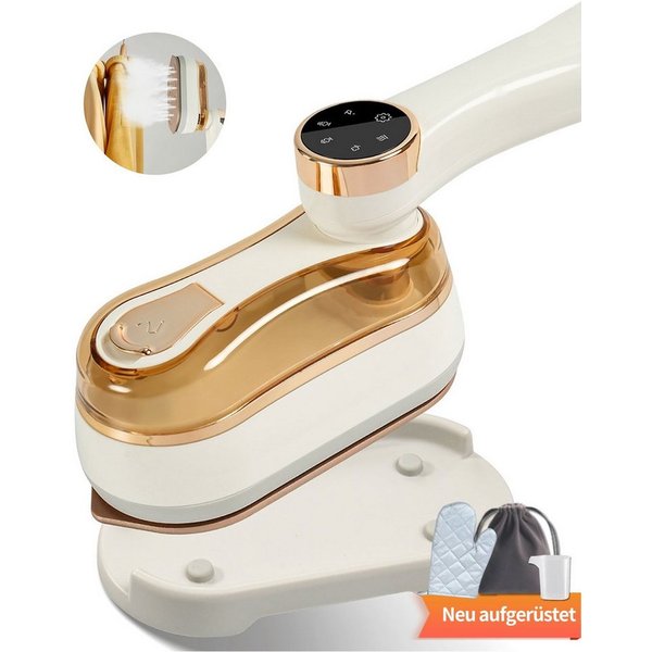 7MAGIC Dampfbügeleisen Dampfbürste Tragbarer, Dampfglätter für Zuhause, Reisen, 1200,00 W, Inkl. Samtbeutel,180ml Tank,