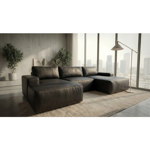 A&J MöbelLand GmbH Ecksofa EINAR mit Schlaffunktion, Bonellfederkern und Bettkasten, TOP ANGEBOT!