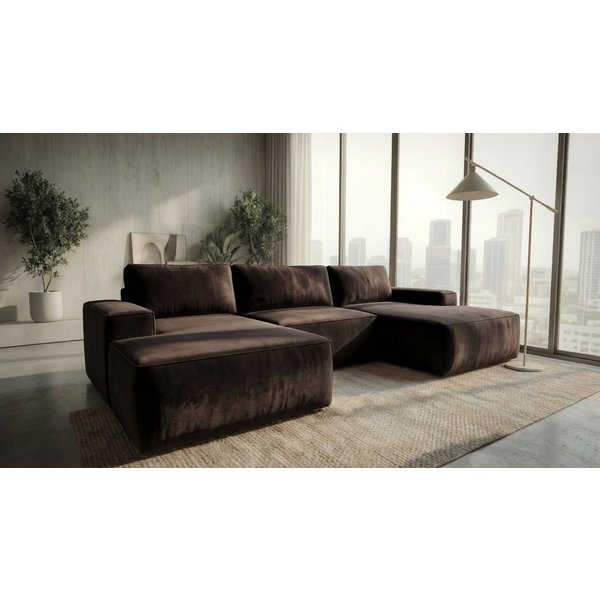 A&J MöbelLand GmbH Ecksofa EINAR mit Schlaffunktion, Bonellfederkern und Bettkasten, TOP ANGEBOT!