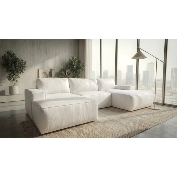 A&J MöbelLand GmbH Ecksofa EINAR mit Schlaffunktion, Bonellfederkern und Bettkasten, TOP ANGEBOT!