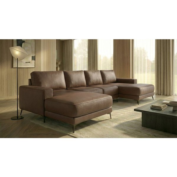 A&J MöbelLand GmbH Ecksofa VALTOR mit Schlaffunktion, Bonellfederkern und Bettkasten, TOP ANGEBOT!