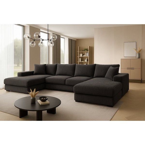 A&J MöbelLand GmbH Ecksofa VIENA, FABIO, VALTOR, MODENA mit Schlaffunktion, Bonellfederkern, Viele Varianten zur Auswahl – wählen Sie Farbe!, TOP ANGEBOT!