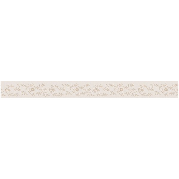 A.S. Création Bordüre Only Borders, glatt, floral, unifarben mit Farbeinsatz, Landhaus Blumen Bordüre floral selbstklebend Borte Wohnzimmer Design