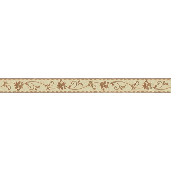 A.S. Création Bordüre Only Borders, aufgeschäumt, Barock, gemustert, ornamental, Tapete Bordüre Struktur Blumen Floral Selbstklebend Borte modern Optik