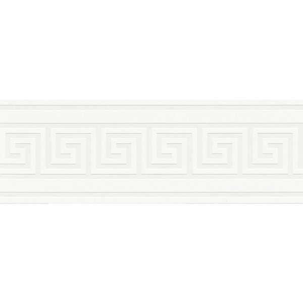 A.S. Création Bordüre Only Borders, aufgeschäumt, grafisch, Motiv, geometrisch, Vinyl Wand Schräge Tür Borte Wohnzimmer Schlafzimmer Küche Flur Design