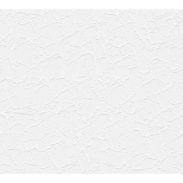 A.S. Création Strukturtapete Simply White, strukturiert, einfarbig, uni, unifarben, Tapete einfarbig Tapeten Wohnzimmer Schlafzimmer Küche Flur Design