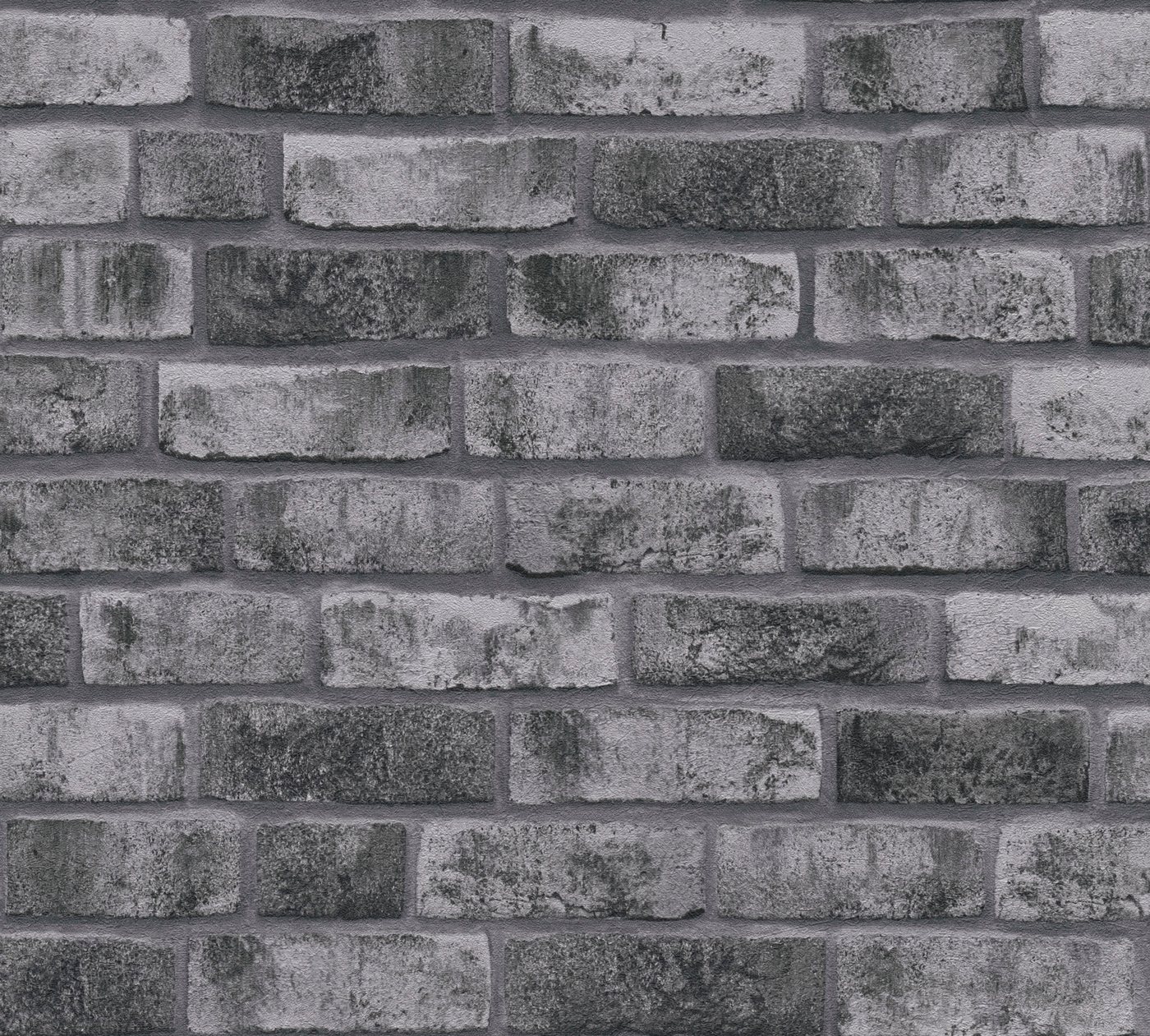 A.S. Création Vliestapete Bricks & Stones Backstein, leicht strukturiert, matt, gemustert, neutral, (1 St), Steintapete Tapeten Wohnzimmer Schlafzimmer Küche mo – Bild 3 von 5