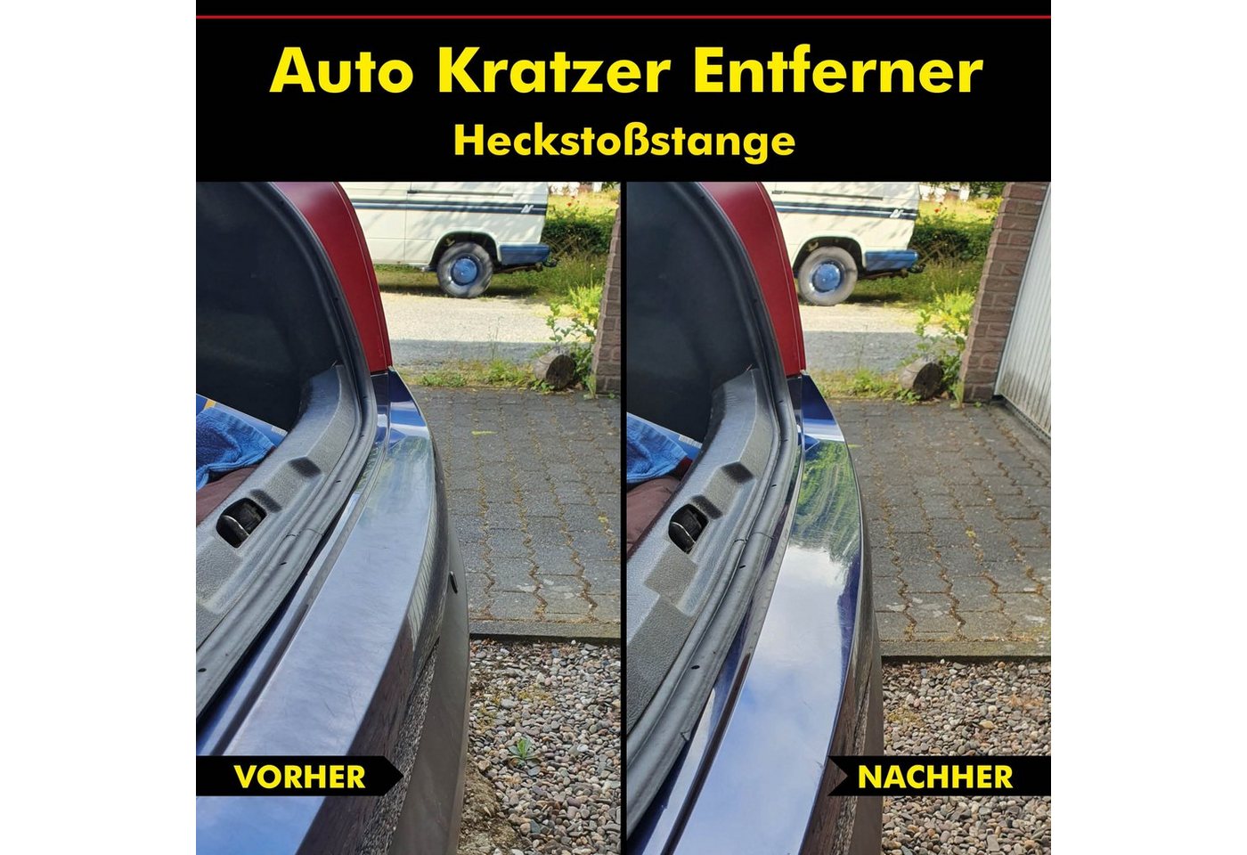 ABACUS Auto Kratzer Entferner Lackkratzer Entferner Autopolitur (entfernt leichte Kratzer, farbvertiefend), Für alle Farben geeignet – Bild 3 von 3