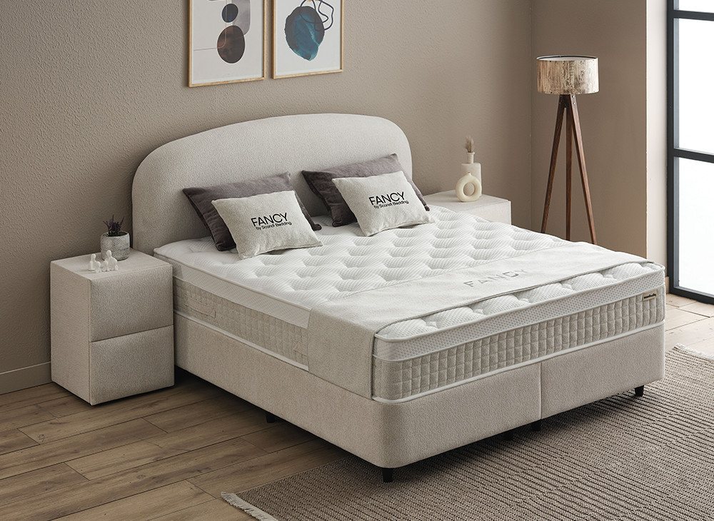 abc bedding Boxspringbett FANCY - Luxus Stauraumbett - Doppelbett 140x200 bis 180x200 cm, Funktionsbett mit Bettkasten – Bild 5 von 5