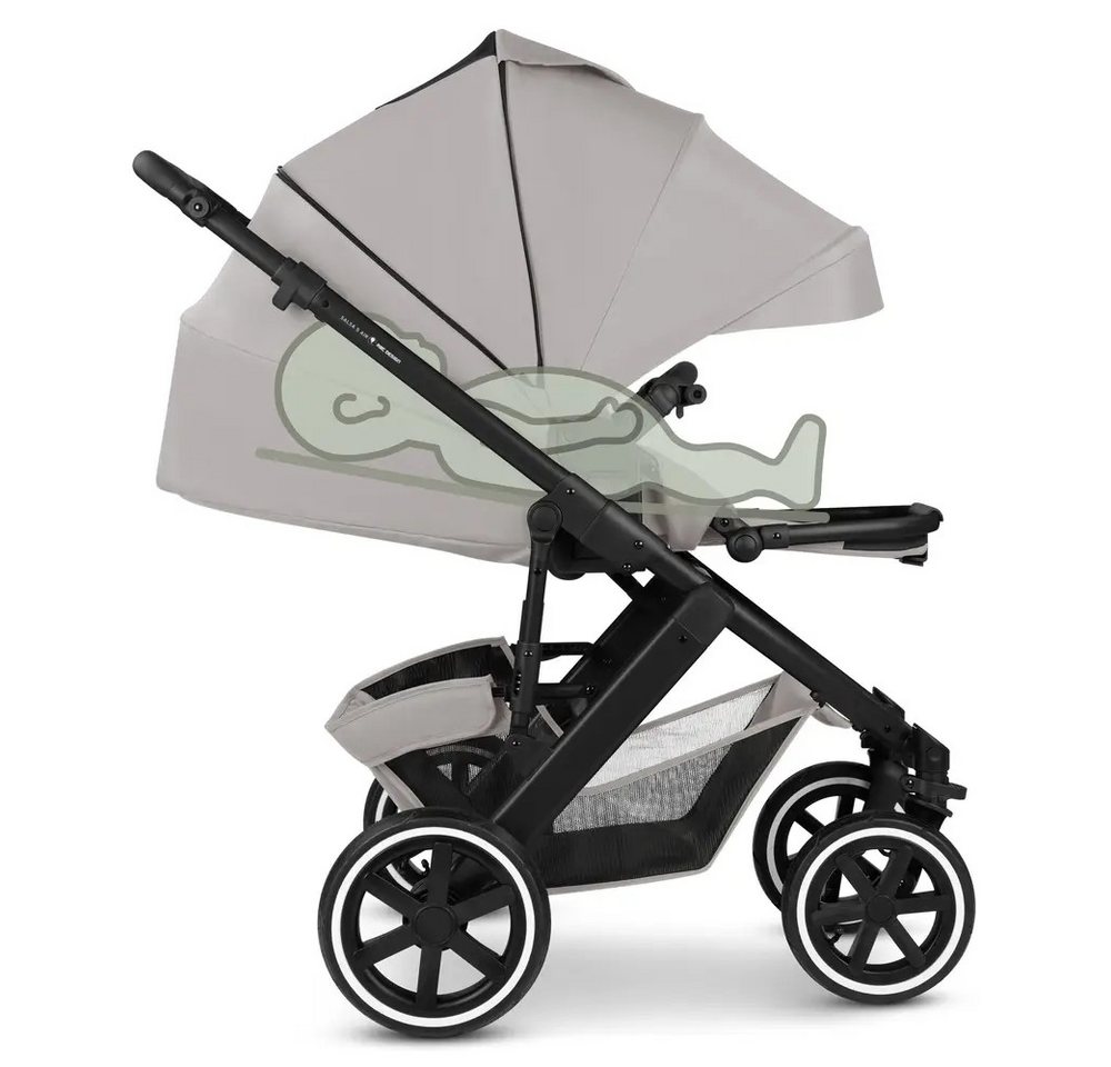 ABC Design Kinder-Buggy Salsa 5 Air - 2in1 Starter Set - Marron – Bild 2 von 5