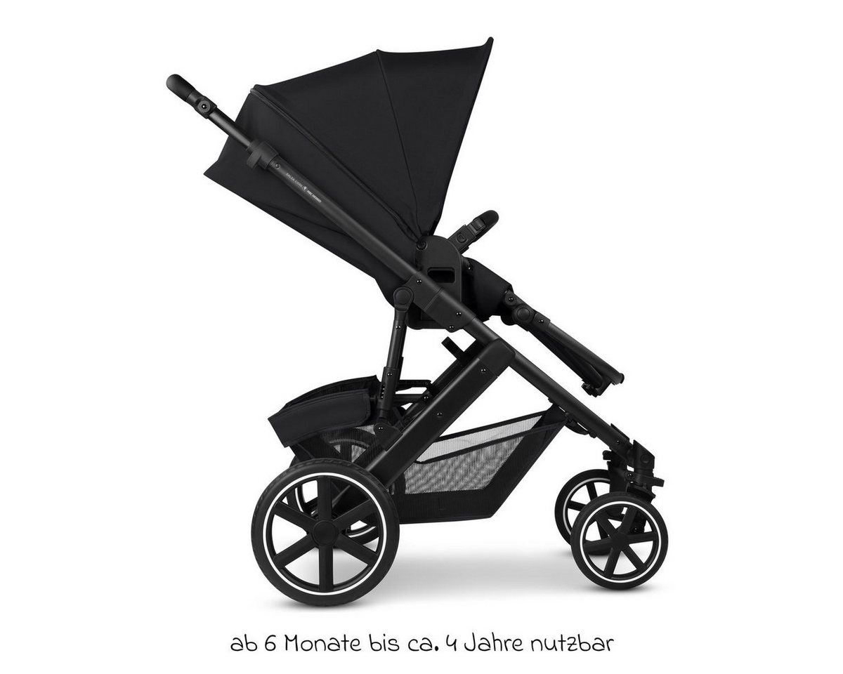 ABC Design Kombi-Kinderwagen Salsa Core - Ink, 3in1 Kinderwagen Buggy Set mit Babywanne, Babyschale Calla & Sportsitz – Bild 3 von 5