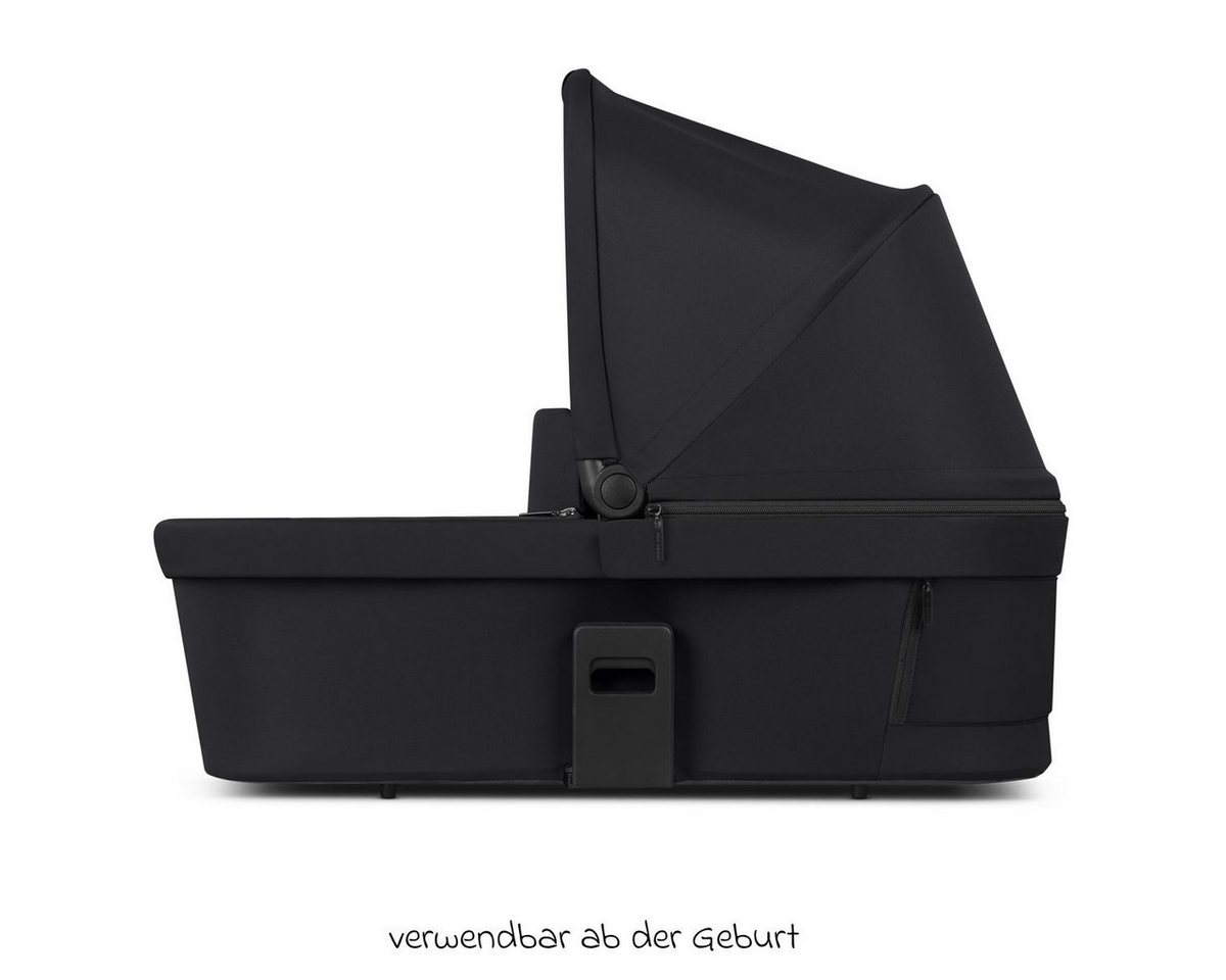 ABC Design Kombi-Kinderwagen Salsa Core - Ink, 3in1 Kinderwagen Buggy Set mit Babywanne, Babyschale Calla & Sportsitz – Bild 4 von 5