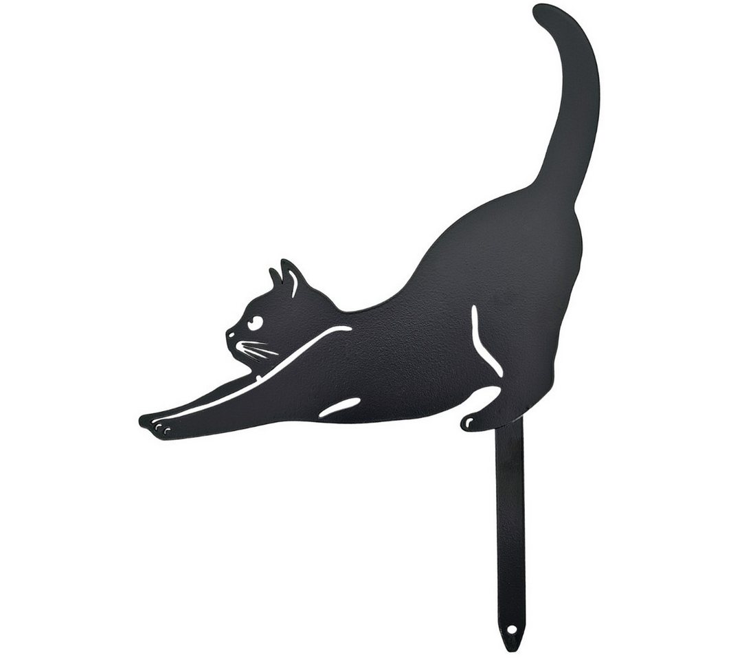 abc HOME Gartenstecker Katzen, Silhouette, 3er Set 3er Set – Bild 4 von 4