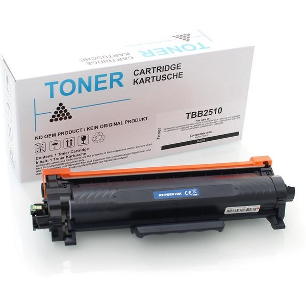 ABC Tonerkartusche, (Toner für Brother TN2510 HL-L2400DW HL-L2400DWE HL-L2445DW, Brother DCP-L2620DW DCP-L2627DW DCP-L2627DWE DCP-L2660DW DCP-L2665DW H), L-L240