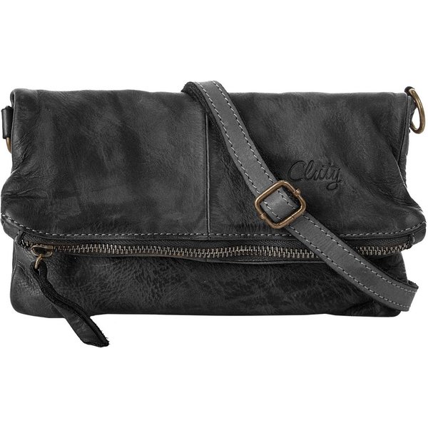 Cluty Abendtasche CLUTY Damen echt Leder, Made in Italy, echt Leder, Made in Italy