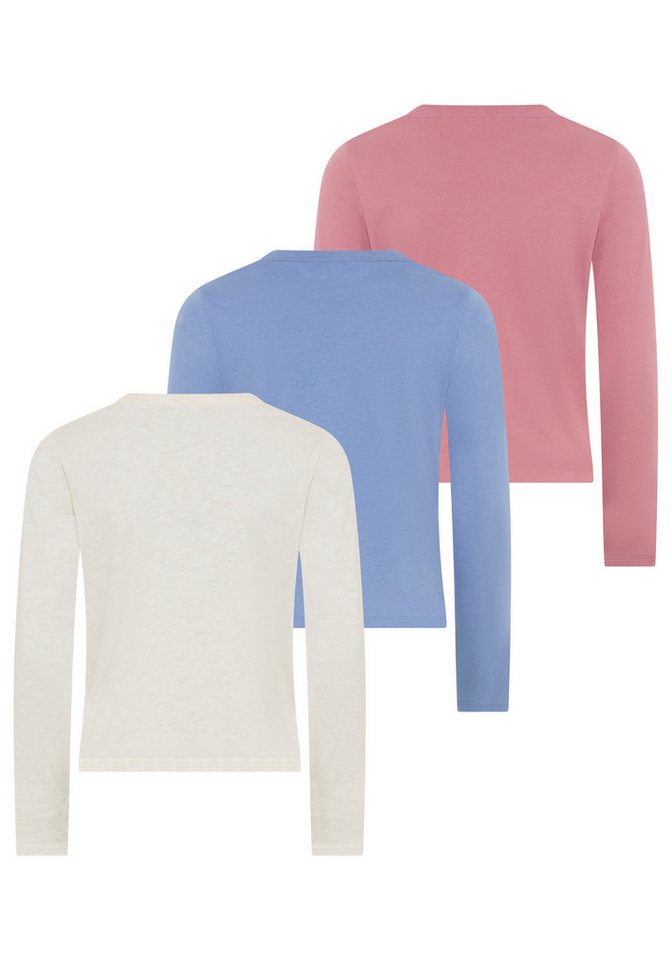 Abercrombie Kids Langarmshirt 3-PACK LS TEE (Packung, 3-tlg) aus Baumwollmix, Rundhals – Bild 2 von 4