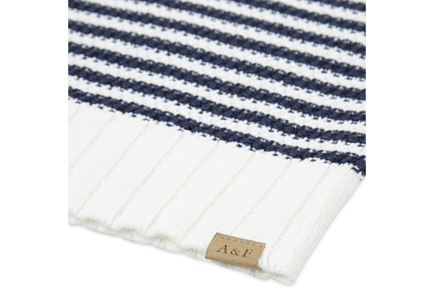 Abercrombie Kids Strickpullover AFG SLASH NECK SWEATER kurz, mit Streifen, for girls – Bild 5 von 5