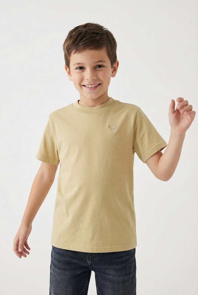 Abercrombie Kids T-Shirt (Packung, 3-tlg., 3er) Gesticktes Markenlogo – Bild 2 von 4