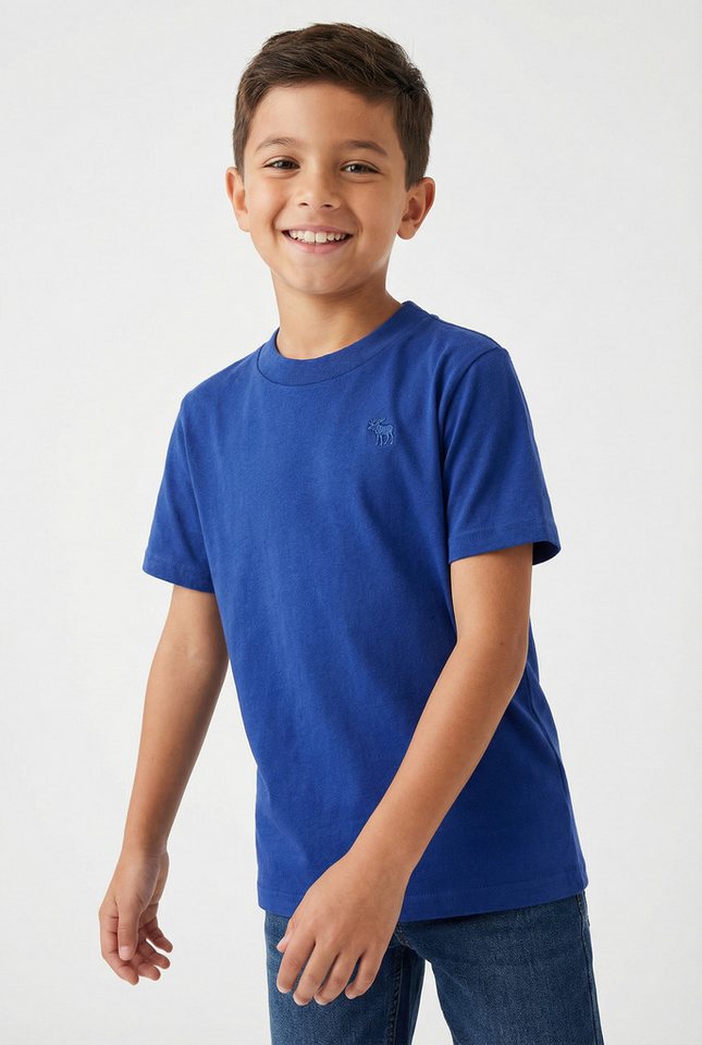 Abercrombie Kids T-Shirt (Packung, 3-tlg., 3er) Gesticktes Markenlogo – Bild 2 von 5