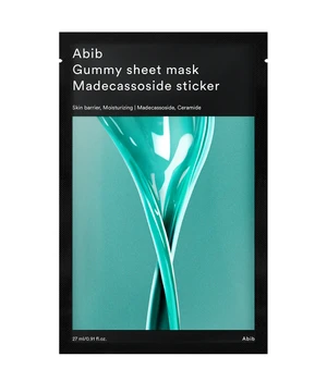 Abib Gummy Sheet Mask Madecassoside Sticker Gesichtsmaske · 1 Stk