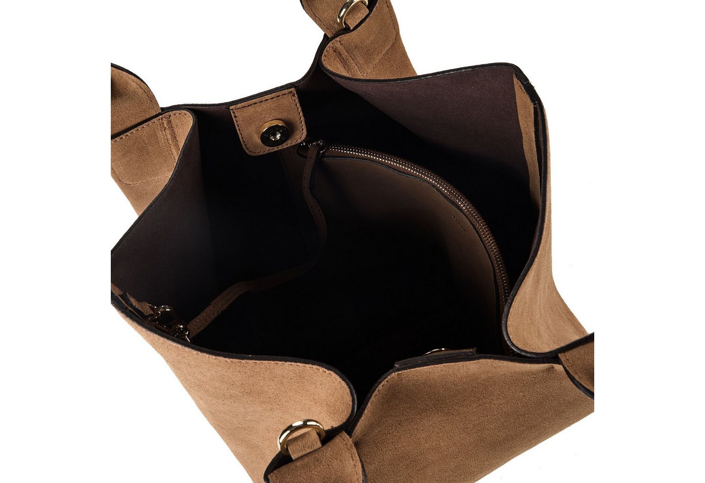 Abro Henkeltasche Essential, Leder – Bild 4 von 4