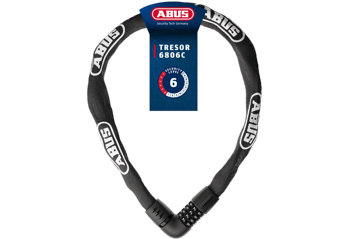 ABUS Kettenschloss Tresor 6806C – Bild 3 von 4