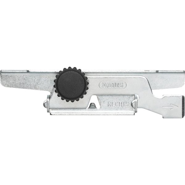 ABUS Rolladensicherung RS97 Rollladensicherung - Hochschiebeschutz für Rollläden, 2er-Set, Paarweise Klemmmontage ohne Bohren und Schrauben, Nachrüstartikel