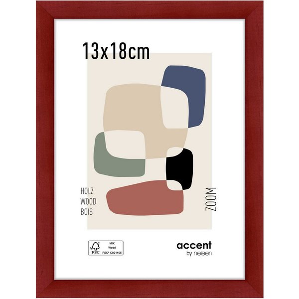 accent by nielsen Bilderrahmen Holz Bilderrahmen Zoom, (1 St)