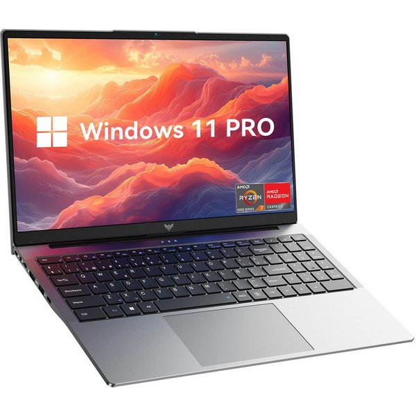 ACEMAGIC 15,6 Zoll, AMD Ryzen 5 7430U, 16 GB RAM, 512 GB SSD Business Notebook (AMD Ryzen 5 7430U 7430U, AMD Radeon Vega 7, 16 GB, 512 GB SSD, bis zu 4.3GHz, AM