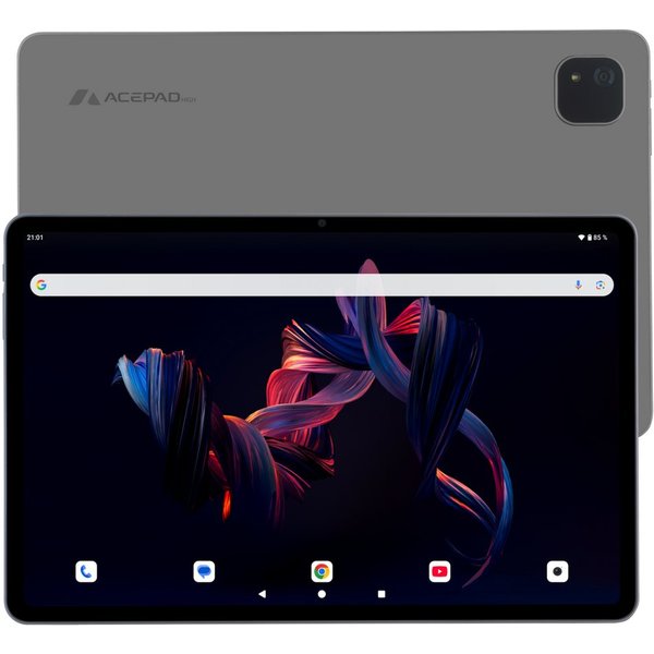 Acepad HIGH Tablet 12 Zoll, 2560 x 1600 Pixel, 256GB, WLAN+LTE Premium Tablet (12.2", 256 GB, Android, 4G LTE + WLAN, 8+16GB RAM, 30 Tage Standby, 90HZ 2.5K Dis