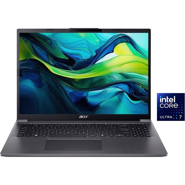 Acer Aspire 16 A16-71M Notebook (40,64 cm/16 Zoll, Intel Core Ultra 7 155H, ARC, 16 GB, 512 GB SSD)