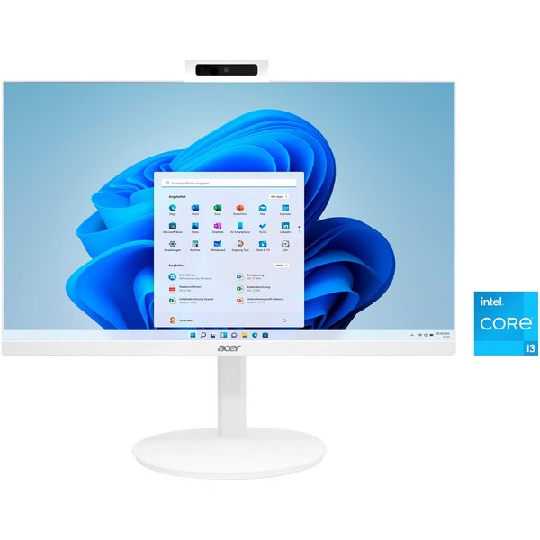 Acer Aspire C24-1 All-in-One PC (23,8 Zoll, Intel Core i3 1305U, UHD Graphics, 8 GB RAM, 256 GB SSD)