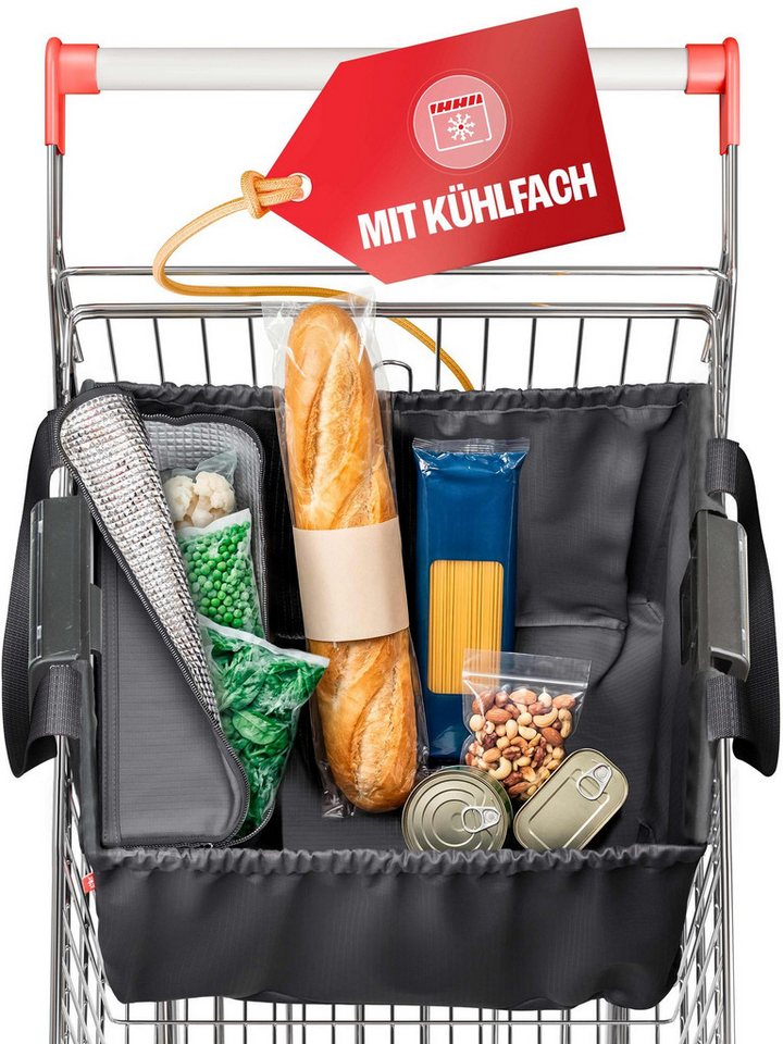 achilles Einkaufsbeutel Easy-Cooler Einkaufswagentasche mit Kühlfunktion, 40 l – Bild 3 von 5