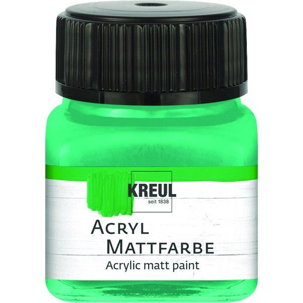 Kreul Acrylfarbe Kreul Acryl Mattfarbe mintgrün 20 ml