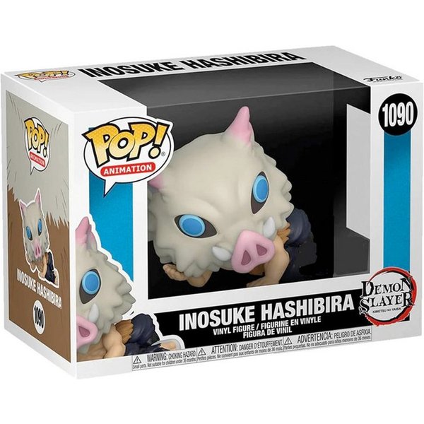 Demon Slayer Actionfigur Funko POP! Demon Slayer Inosuke Hashibira Lounging, 10 cm
