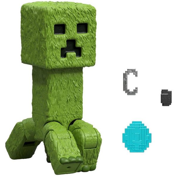 Mattel® Actionfigur Mattel JFR58 - Minecraft - Creeper Actionfigur, 10 cm