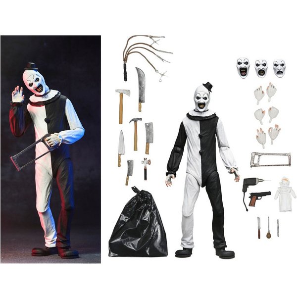 NECA Actionfigur NECA Terrifier Ultimate Art the Clown 17 cm Actionfigur