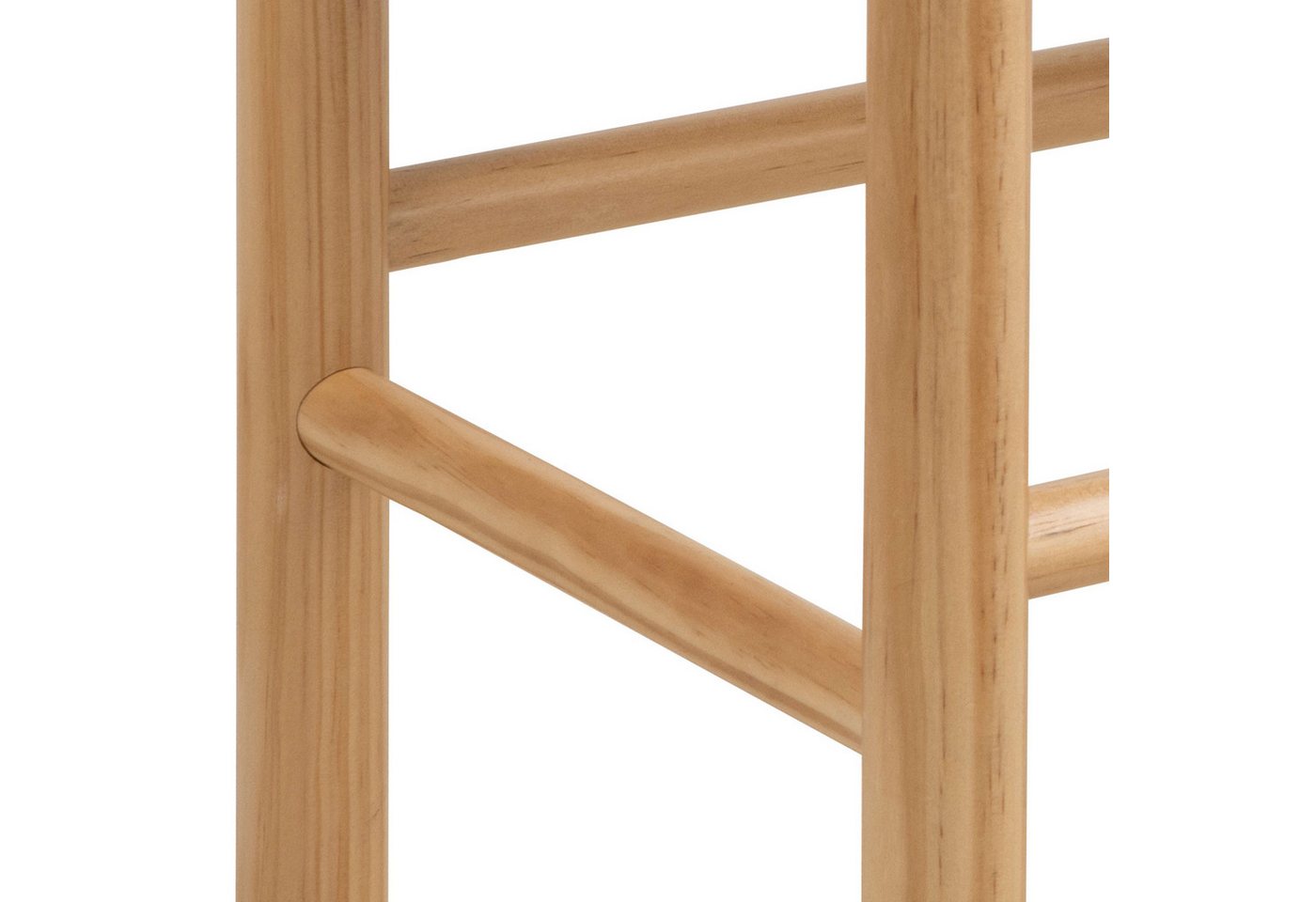 ACTONA GROUP Bank Alvin, Sitzbank, Eßzimmerbank, Bank, natur, Papiergeflecht, mit geflochtenem Muster, 80x35x45 cm – Bild 4 von 5