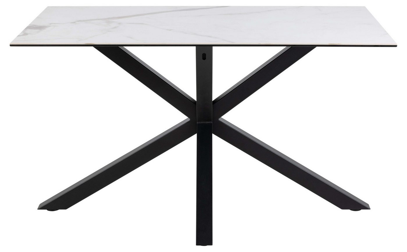 ACTONA GROUP Esstisch Heaven mit Keramikplatte & stabilem Stahlgestell, mehrere Varianten (Breite: 135, 160 und 200 cm), Pflegeleichter Design-Esstisch – robust – Bild 5 von 5