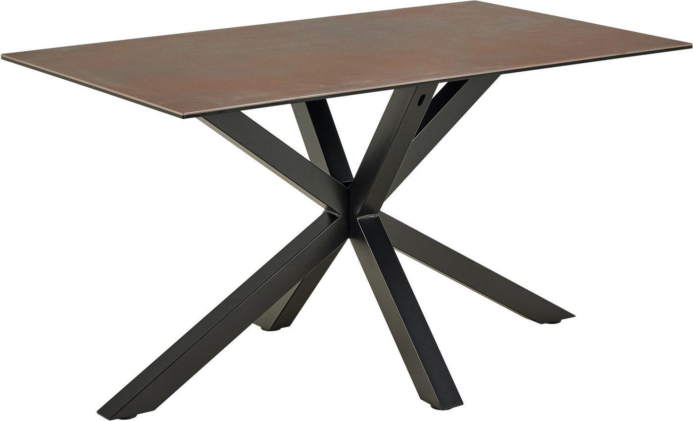 ACTONA GROUP Esstisch Heaven mit Keramikplatte & stabilem Stahlgestell, mehrere Varianten (Breite: 135, 160 und 200 cm), Pflegeleichter Design-Esstisch – robust – Bild 3 von 5