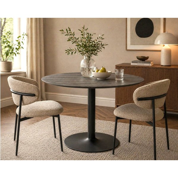 ACTONA GROUP Esstisch Ibiza, Runder Küchentisch - pflegeleicht, platzsparend & robust (1-St., Tisch, Tulpentisch), OTTOs Choice, modernen Design – kratzfest & b